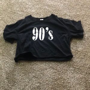 90s crop top